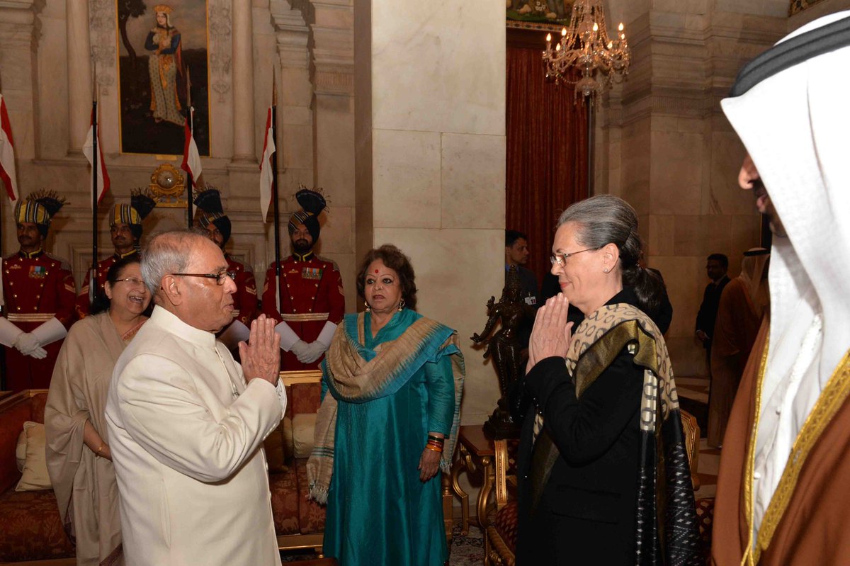 POI13's tweet photo. #PresidentMukherjee hosted an ‘At Home’ Reception to mark the 68th Republic Day at Rashtrapati Bhavan today https://t.co/WzhaPPz9Ct