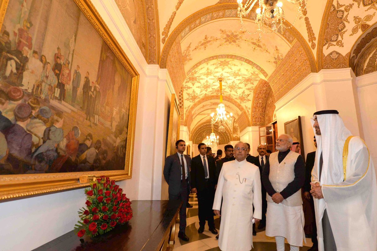 POI13's tweet photo. #PresidentMukherjee hosted an ‘At Home’ Reception to mark the 68th Republic Day at Rashtrapati Bhavan today https://t.co/WzhaPPz9Ct