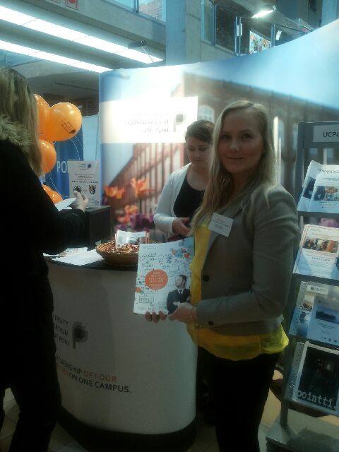 #SataRekry-messuilla on ollut tänään aika kuhinaa <a href="/Satarekry/">Satarekry</a>