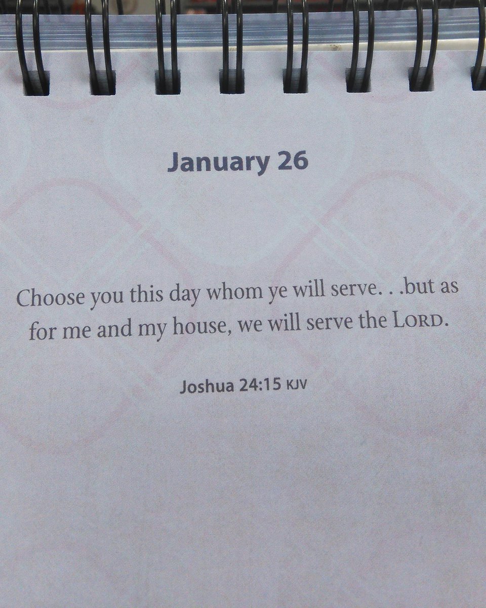 rrebel1985's tweet photo. Today's calendar scripture https://t.co/yXsXwBydVf