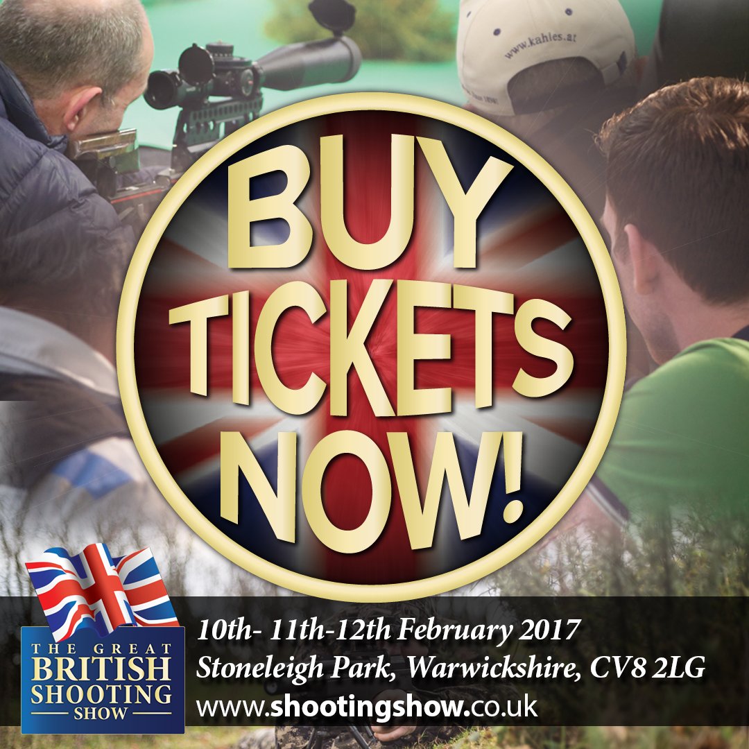 The Great British Shooting Show 2017. The UK &amp; Europe's largest trade and retail shooting event. Now entering its 9th successful year #BSS