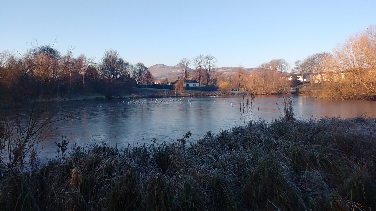TCVNatNetworks's tweet photo. Lovely winters day in Edinburgh, and these rescued trolleys have been put to good use! Well done Figgate Park. https://t.co/DW41oRIz76