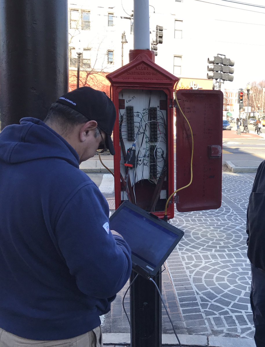 Lan-Tel technicians integrating new concepts with trusted legacy systems <a href="/JBodio/">Joe Bodio</a> <a href="/JohnGrennon/">John Grennon</a> <a href="/LANTELComm/">LAN-TEL</a> @jdumas103 <a href="/BostonFire/">Boston Fire Dept.</a>