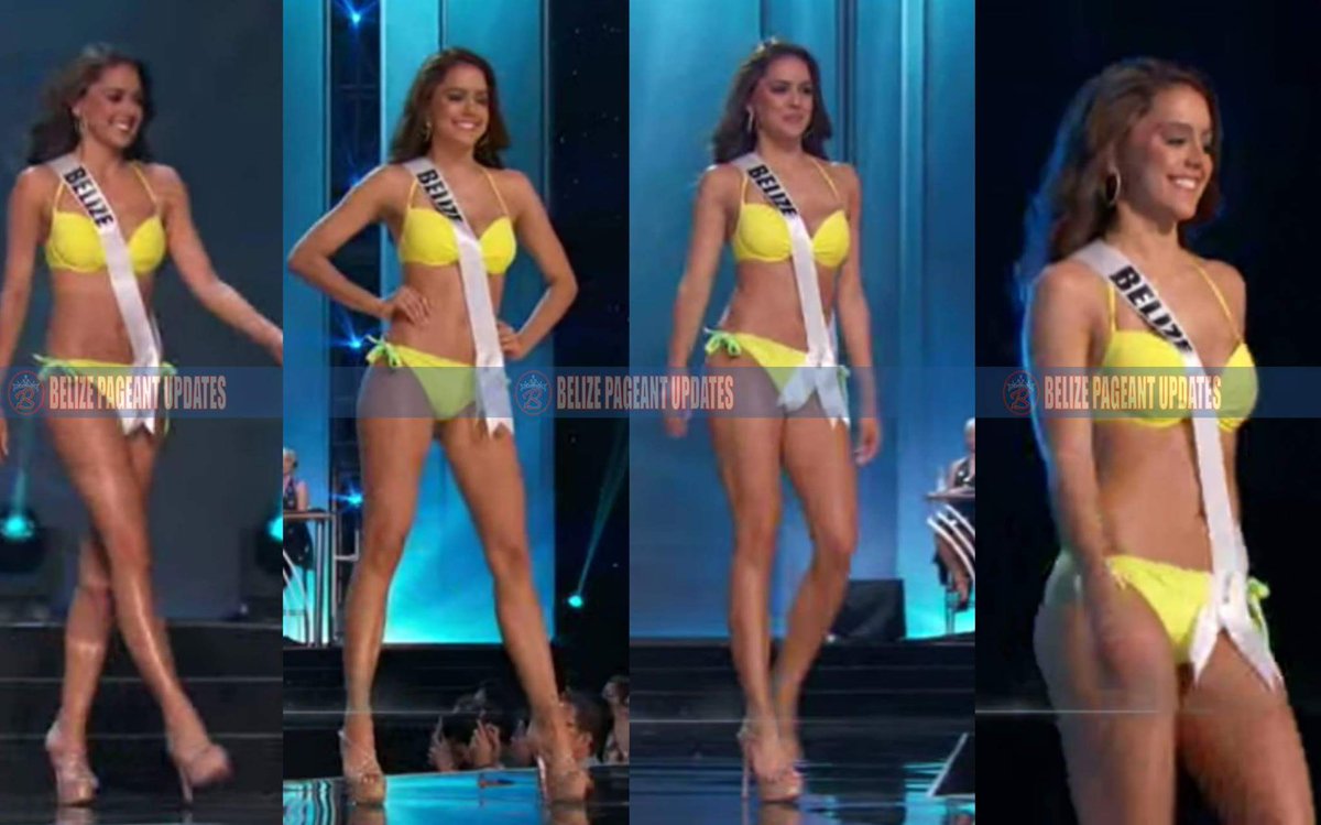 BelizePageants's tweet photo. #MissUniverse #Belize Rebecca Rath in Swimsuit (photo 1) during  Miss Universe 2016 Preliminary. https://t.co/YcWkLphlQf