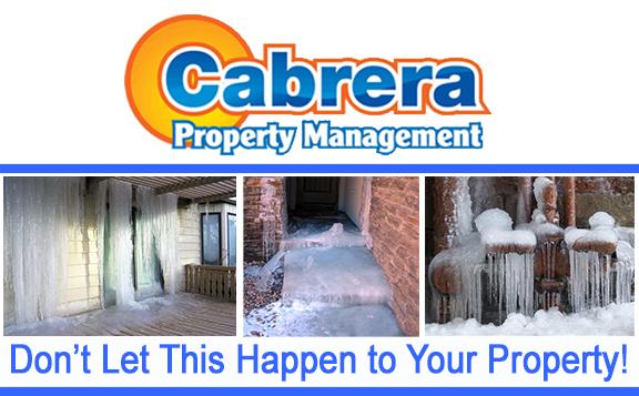 CabreraTeam's tweet photo. Safeguard against #burstpipes! Request a work order today for #propertychecks. https://t.co/2v62C9sHuW https://t.co/xgd6UM6nkl