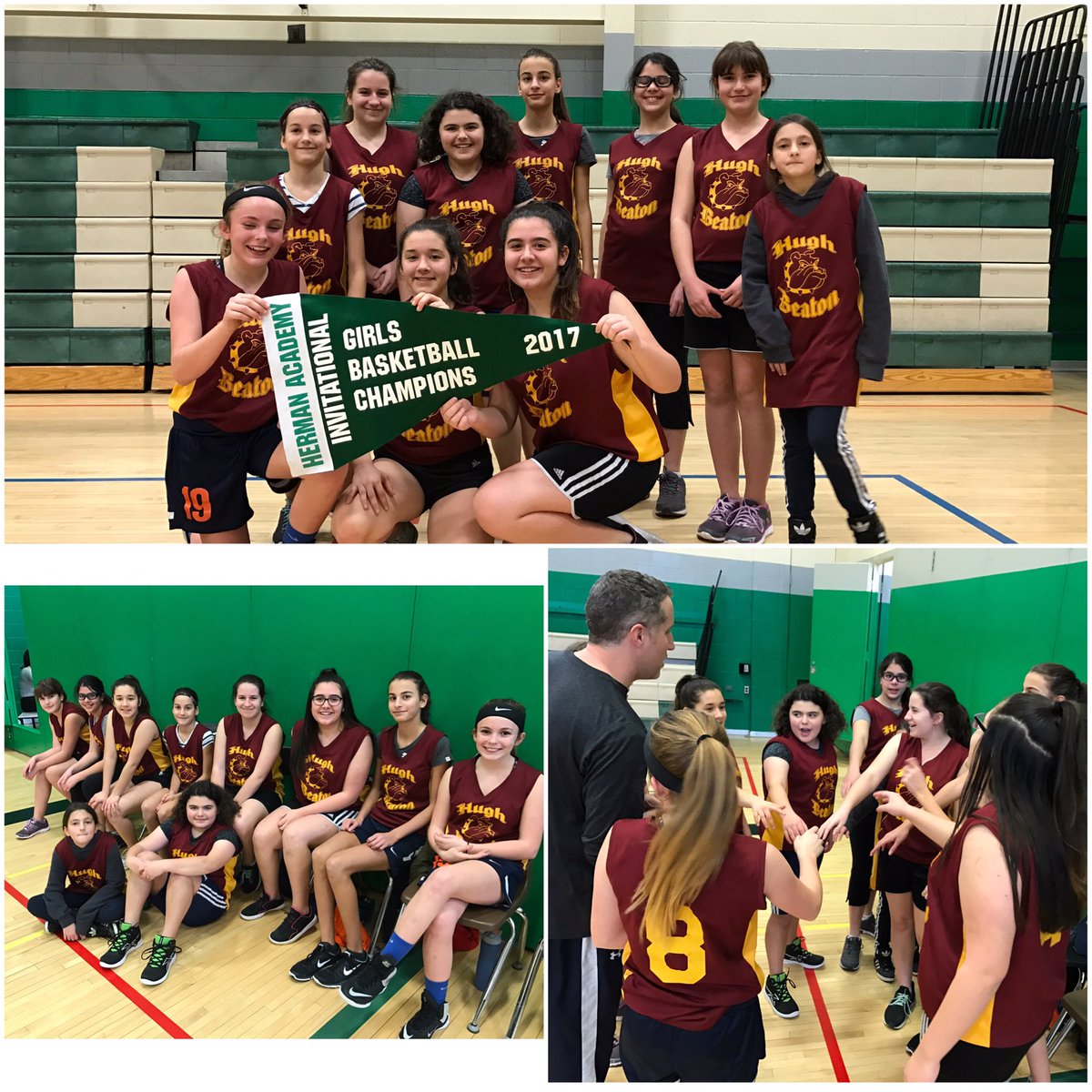 SusanPallotto's tweet photo. Hugh Beaton girls take first place at Herman Tournament! Great talent, sportsmanship and fun displayed by all teams @HBeatonBulldogs https://t.co/LQvtSqovIZ