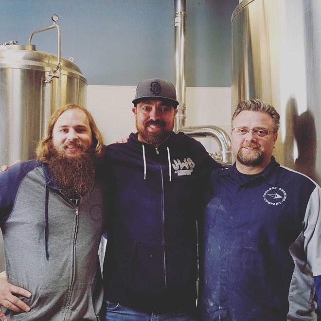 jwakefieldbeer's tweet image. It's been a killer collabo week leading up to @RateBeerBest! Cheers to our friends @ToolboxBrewing #TheGoodBeerCo @TheBruery @ratebeer