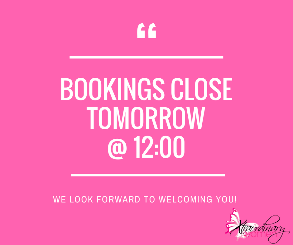 Xtraordinary Women (@xordinarywomen) on Twitter photo 31 January Topic: The 3 KEY Ingredients to Make 2017 your Best Year Yet w/ <a href="/fairygodmother/">Donna McCallum</a> book your seat here: xtraordinarywomen.co.za/events/events-… 31 January Topic: The 3 KEY Ingredients to Make 2017 your Best Year Yet w/ <a href="/fairygodmother/">Donna McCallum</a> book your seat here: xtraordinarywomen.co.za/events/events-…