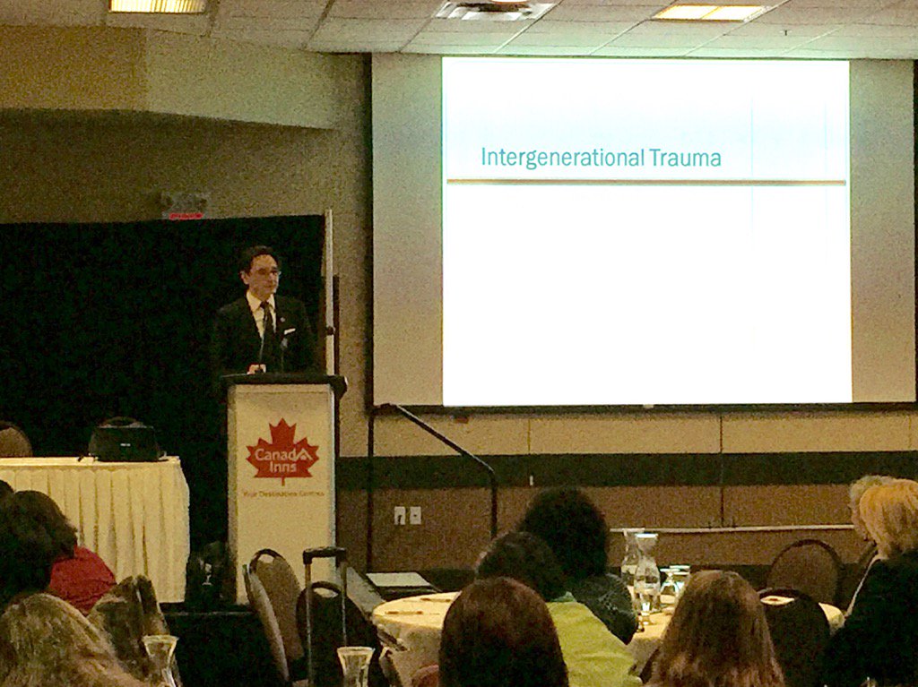 sclements51's tweet image. UW @KevinLamoureux speaking of trauma "What we don't transform, we will transmit." @TLPCanada's #CircleofSupport