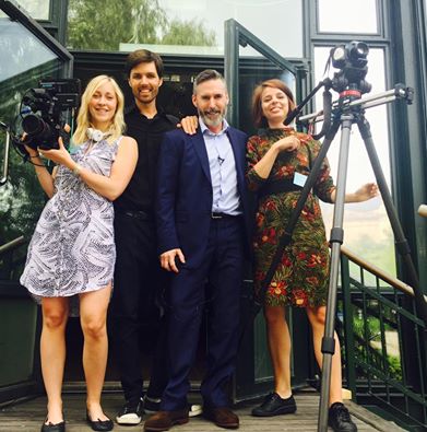 PromoteInt's tweet photo. #tbt to sunnier days at Berns in Stockholm and the Promote Network Summit 2016 #pns2016 In the pic - The Promote Video Team :) https://t.co/T96eNXVV4s