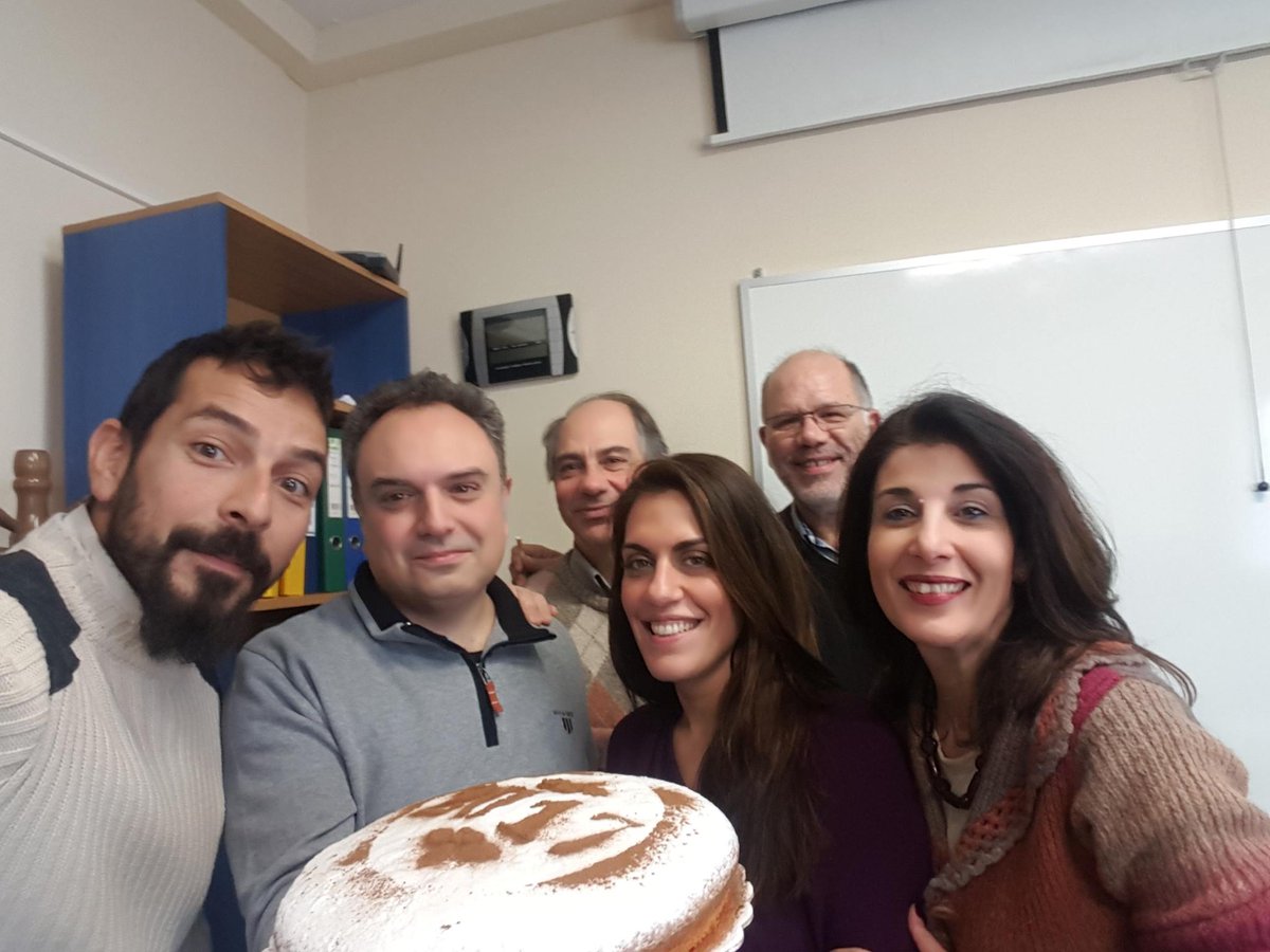 HAEC2's tweet photo. Bright teaching staff celebrating ahead of a challenging Spring term.

#haecgr https://t.co/bA93dtlvYs