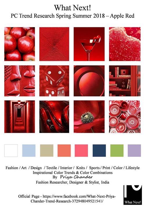PriyaChanderPC's tweet image. #Applered #red #SS18 #fashion #colortrends #fashiontrends #fashionforecast #fashionblogger #WhatNextPCTrendResearch #Pantone #fashionnews