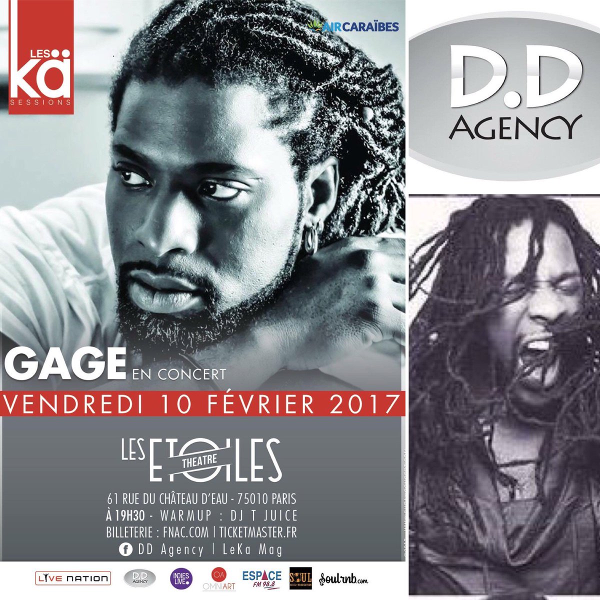 Et si on débutait la #StValentin le  10 Février 17 avec @GageSoulR pour son #MOBETTERBLUES   place en vente <a href="/TicketmasterFR/">Ticketmaster.fr</a>  #soulmusic