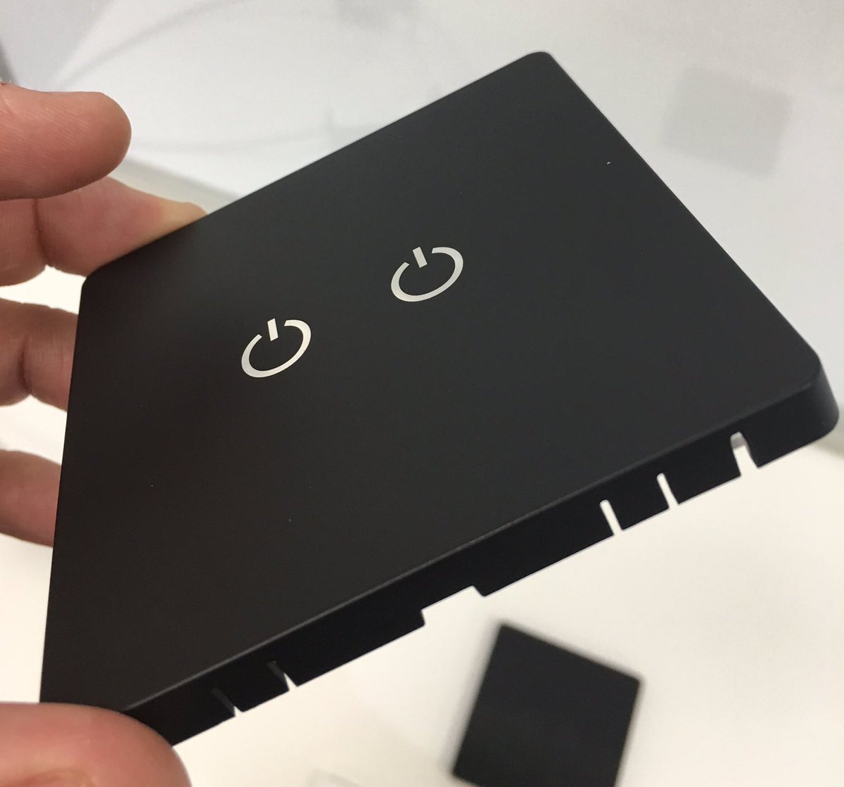 OrcommLtd's tweet photo. Our Digitex in matte black finish ππ»#smarthome #orcomm https://t.co/YtDXomYiYi