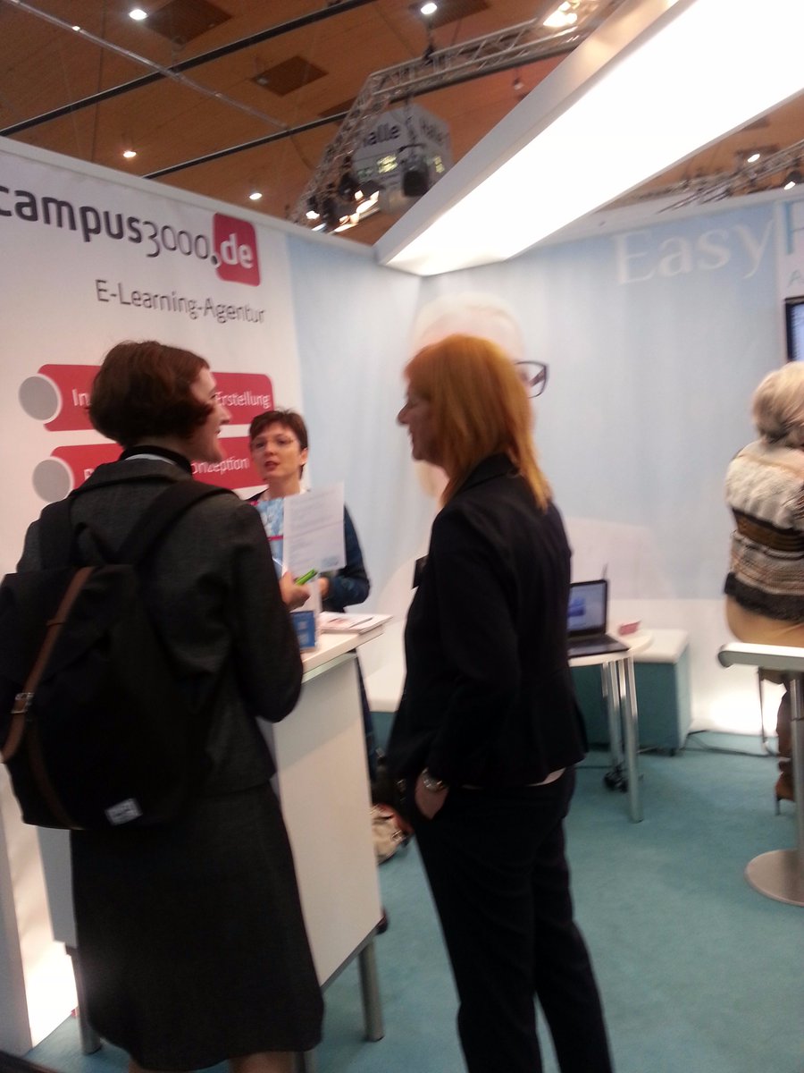 EasyProf_fr's tweet photo. #EasyProf est présent à la foire #eLearning la plus importante de l'Allemagne, #LearnTEC, avec campus3000.de https://t.co/HK1vyTFuf2 https://t.co/qSHWEhb1or