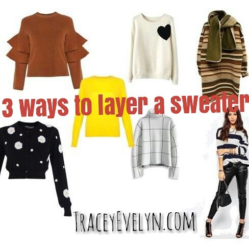 TraceyEvelynInc's tweet photo. Not sure how to layer a sweater? #stylist #girlboss #entreprenuer #wardobestylist #onsetwardrobe #commercial https://t.co/FXIb91ddHH