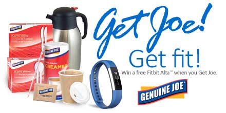 The breakroom provides employees with a place to relax during the work day. Fill it will Genuine Joe! RT or follow to win a new Fitbit!