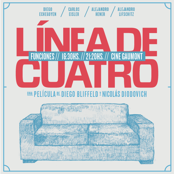 Linea_de_cuatro's tweet photo. ¡Nuenos horarios! Toda esta semana a las 16:30 y a las 21:20 en el Gaumont. ¡Hagan correr la voz! https://t.co/H1RFh9Rxb8