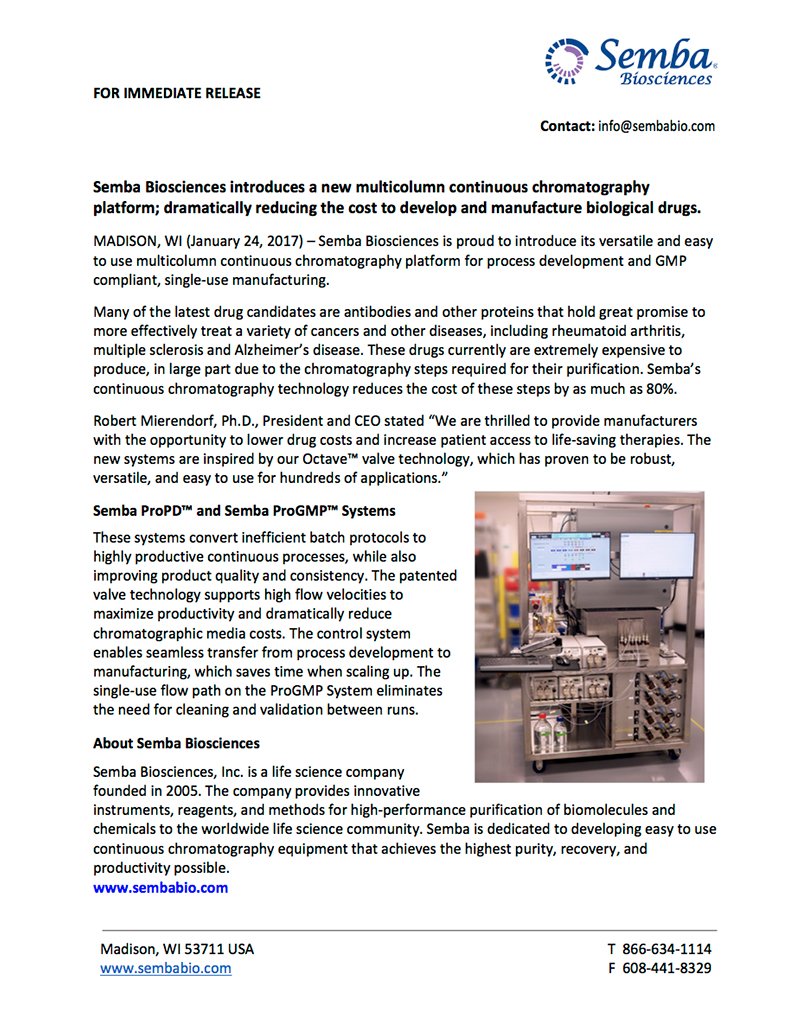 Semba Biosciences tweet media