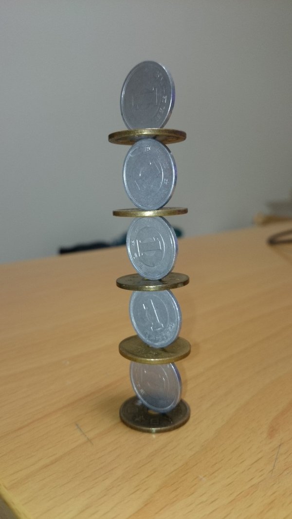 コインタワーの人 あまりの反響に動画で実演 作成動画有 Togetter