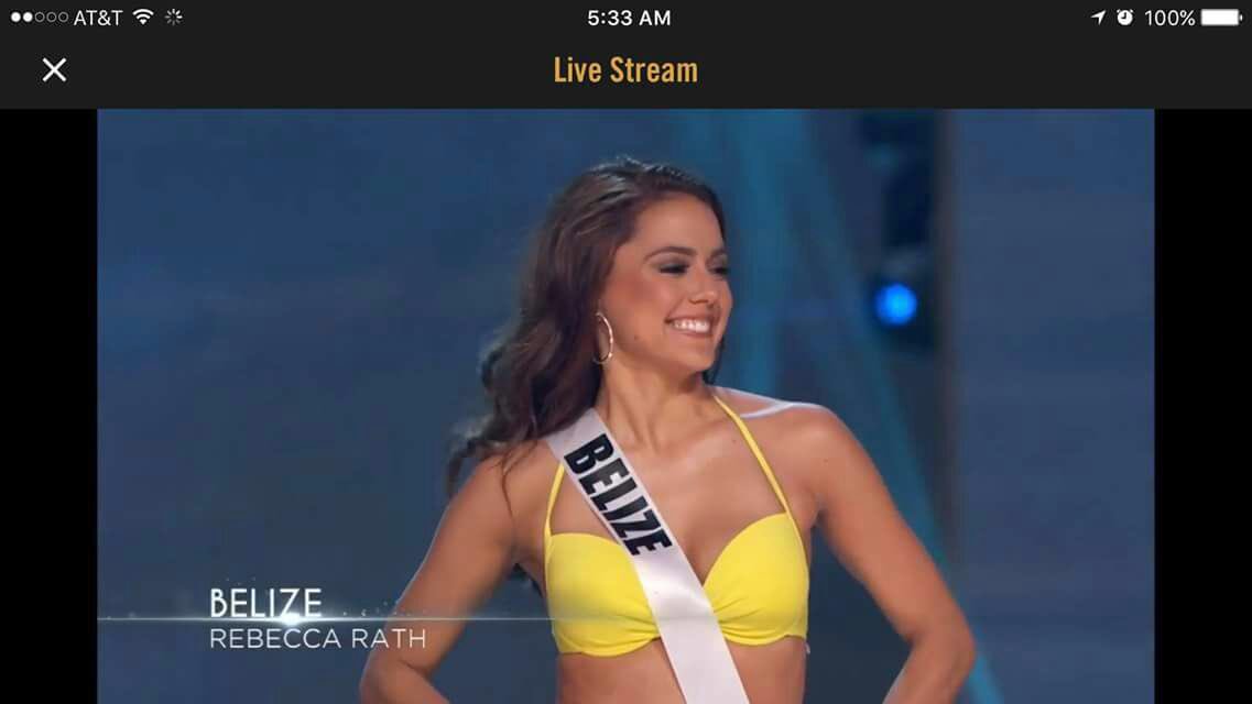 TracyUsher5's tweet photo. #MissUniverse #Belize 🔥🇧🇿💯👑👙Go Bex! https://t.co/in2ScMGrtn