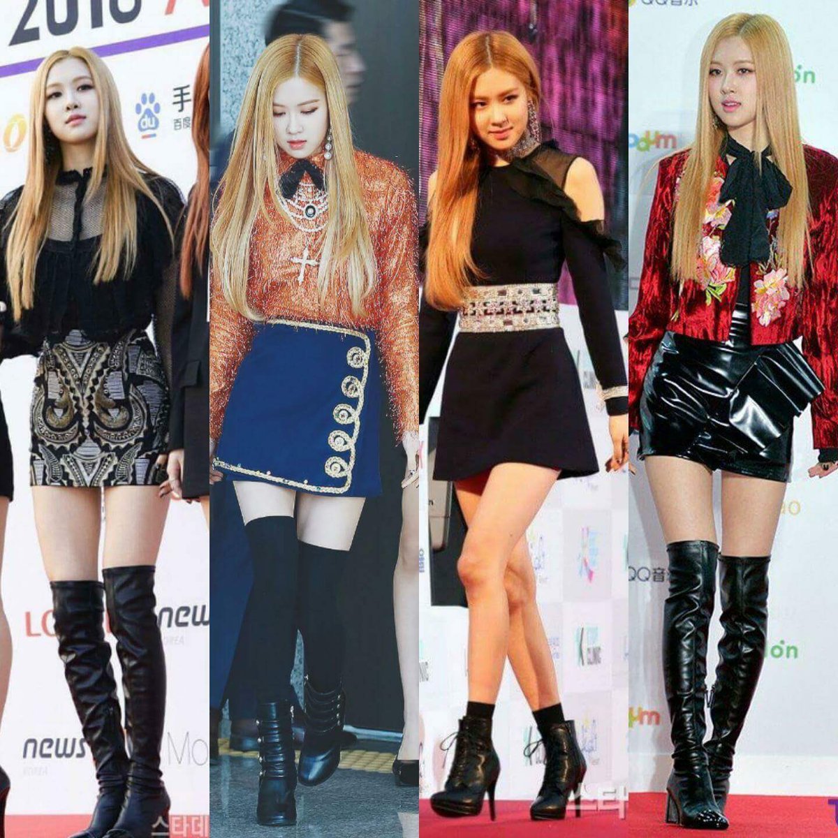 blackpink combat boots