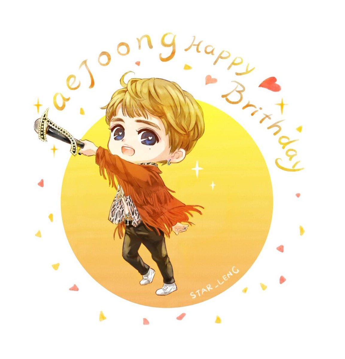 [FANART] Happy birthday Kim #Jaejoong ♥️ #HappyJaeJoongDay #Happy32ndJaejoongDay #재중아생일축하해 cr.STAR_LENG