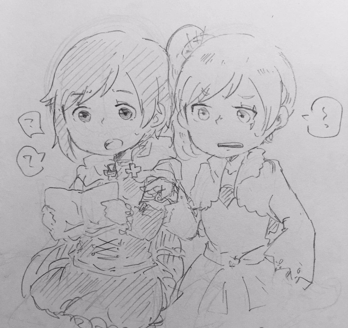 RWBY でルビーとワイス