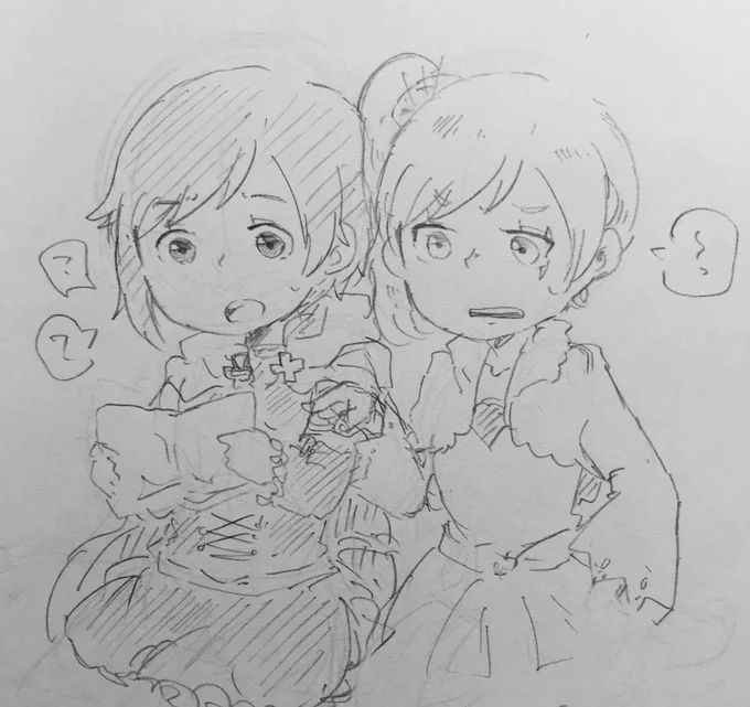 RWBY でルビーとワイス