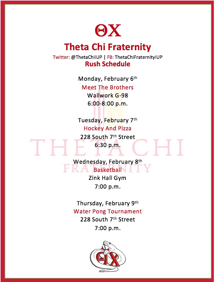 Theta Chi ~ Epsilon Eta tweet media
