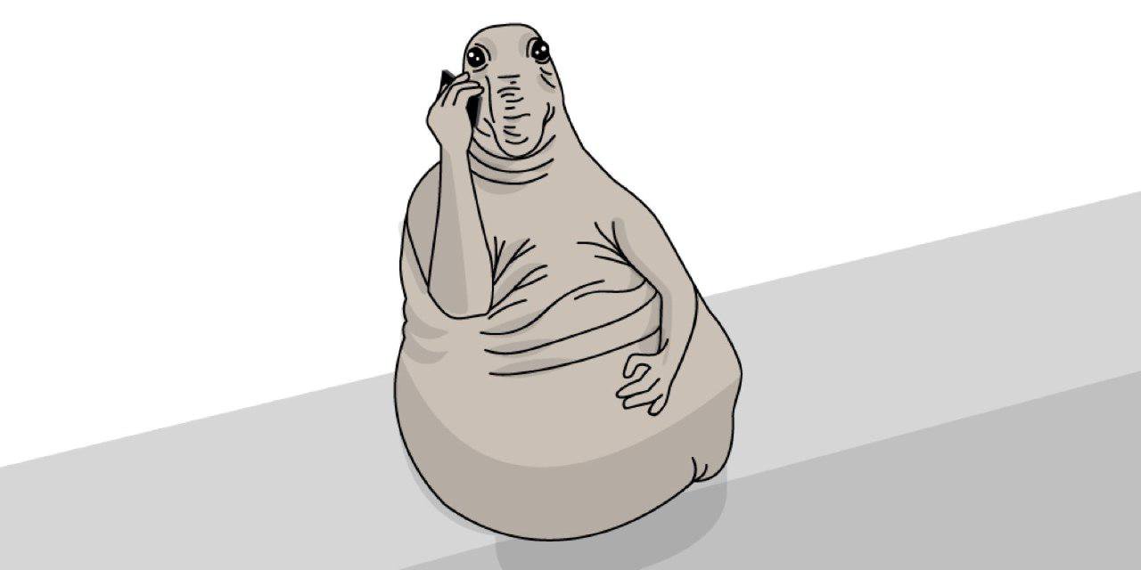 Открытки, рисунок ждун