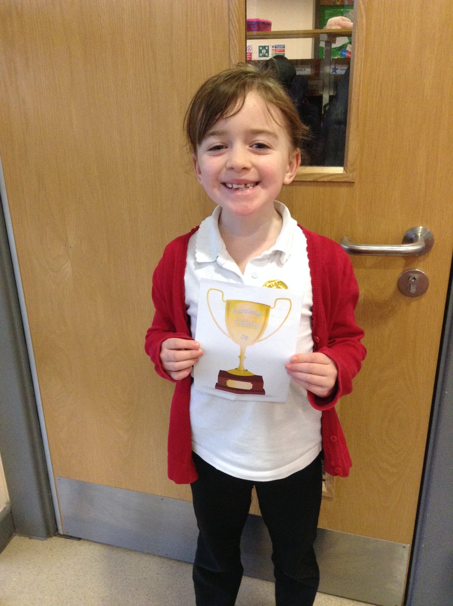 DanemillPrimary's tweet photo. Look at how proud the winners of our KS1 Characteristic Cups look today 😆#beamingsmiles https://t.co/JersAGndgL