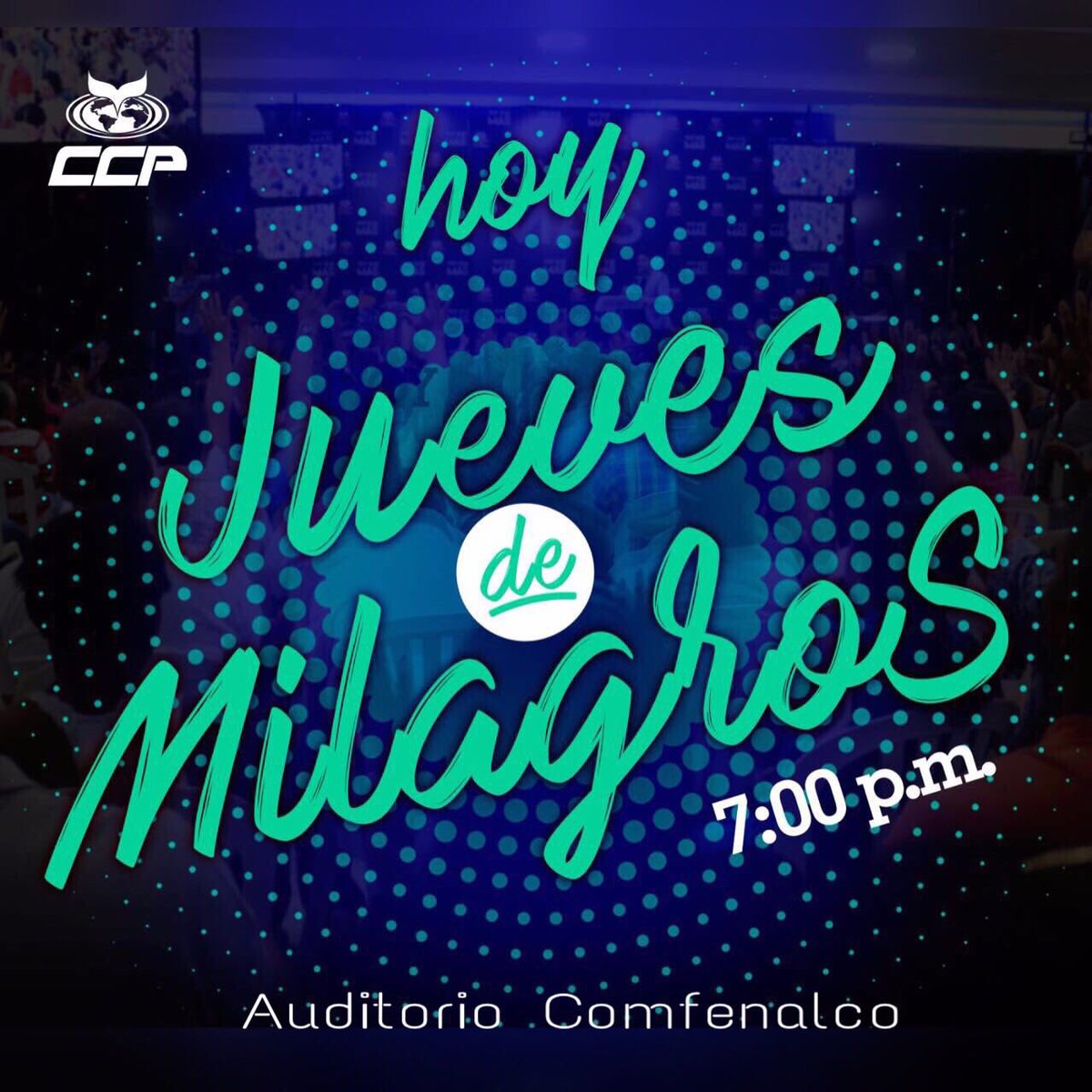 ccp_ibague's tweet photo. ¡HOOOOY! Nuestro primer ¡Jueves de Milagros! Invita a todo aquel que necesita un milagro en su vida. ¡Te esperamos! https://t.co/44eoBkkub9