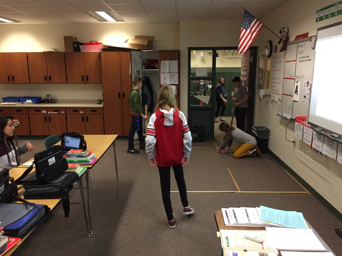 Students starting day one of designing their homes.  Floor plans, budgets, and scales!  Oh my!  @LGMSWolves