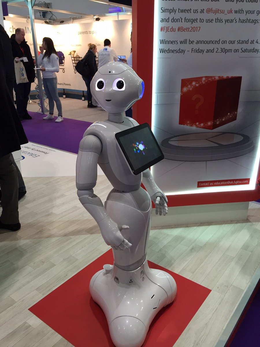 Making friends at the Bett Show #FjEdu #Bett2017