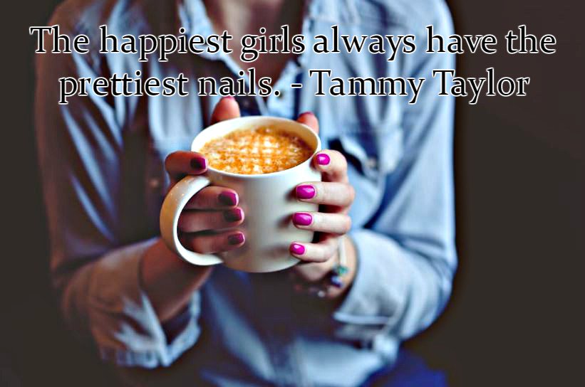 illuminatePA's tweet photo. The happiest girls always have the prettiest #nails. - Tammy Taylor

#QuoteOfTheDay https://t.co/givZ7aaNJJ
