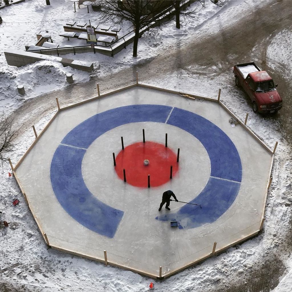 storefrontMB1's tweet image. #crokicurl = Crokinole + curling by @publiccityarch is ready soon @TheForks! #meetmeattheforks #rrmtrail #exploreMB #wpgnow