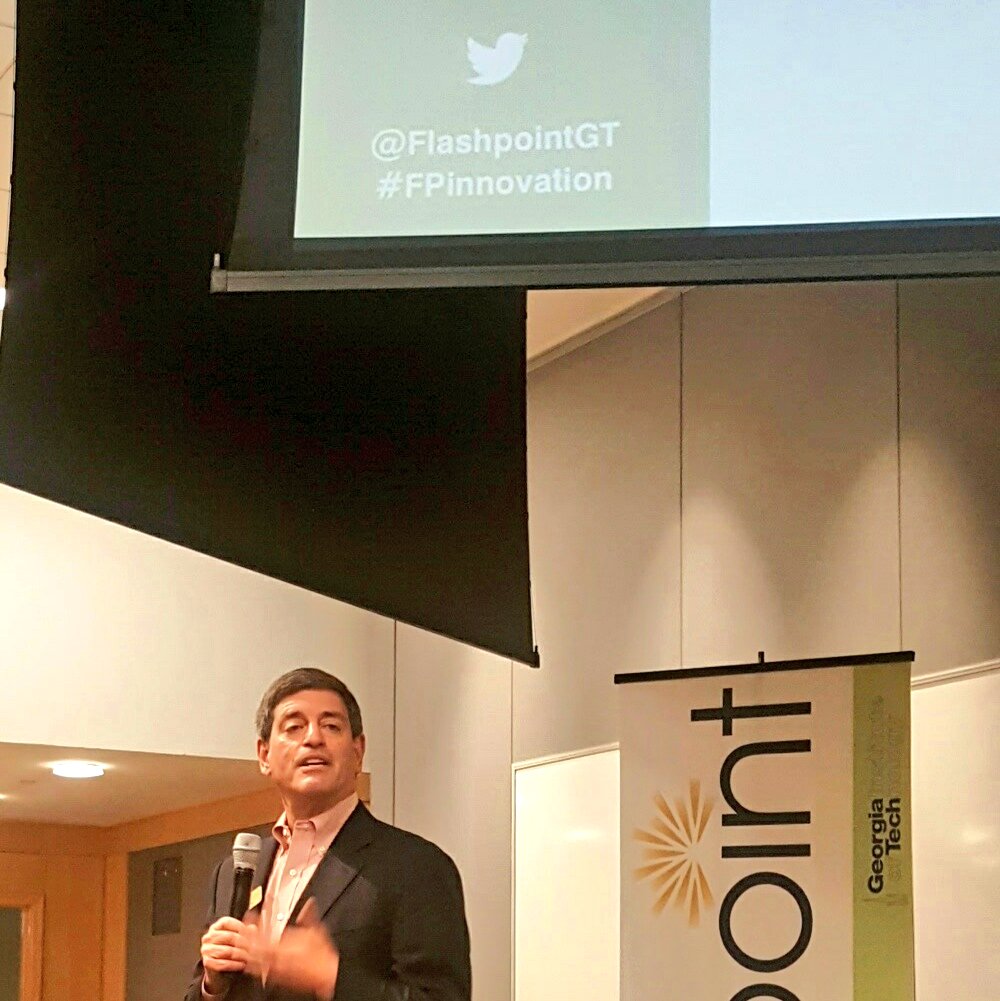 vanessadice's tweet photo. .@JKNews Welcome @FlashpointGT #fpinnovation #DemoDay w @AmoilsNisa @NewarkVc @HBSAngelsNY @merrickfurst @LatticeVC 7 companies today https://t.co/PEs4BTlTnT