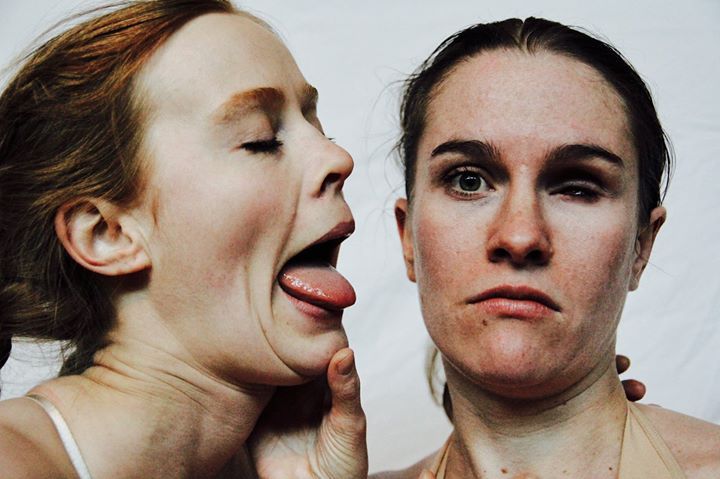 SnafuDance's tweet photo. #MerkinSisters - new show under construction touring summer 2017 to @LondonFringe Saskatoon, @Fringemtl @edmontonfringe @WinnipegFringe https://t.co/bityc9KzQm