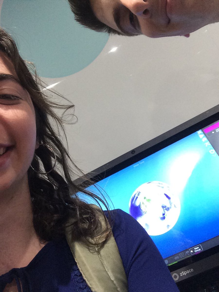 Kimberly__150's tweet photo. #adhsstem @ScienceWoodlnds ZSpace https://t.co/DT8I0YKobn