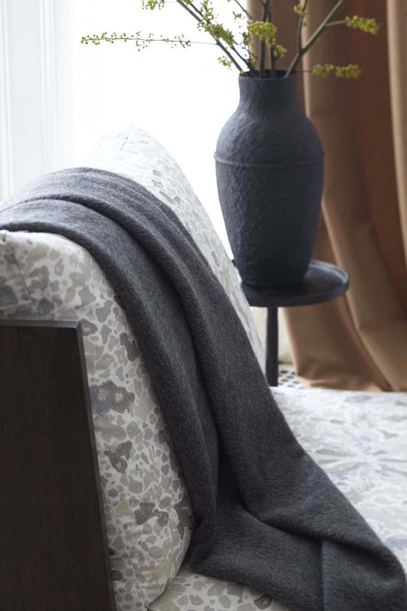 Introducing NEW Wool and Cashmere Solids, a collection that features textiles made of the finest lambswool, cashmere and baby camel yarns.