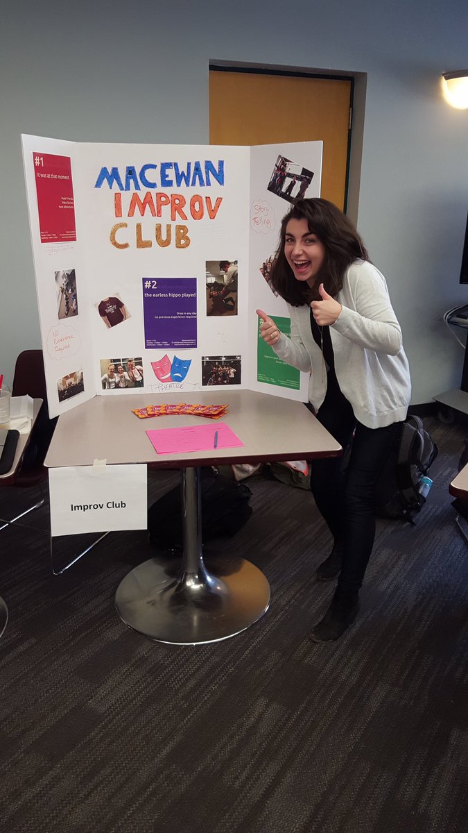 tweets_ri's tweet photo. Macewans Improve Club " offers an atmosphere for destressing, and it dosnt hurt to act like a cat for fun sometimes "Reid #BCSC202B #TeamRI https://t.co/da3E2VNkE4