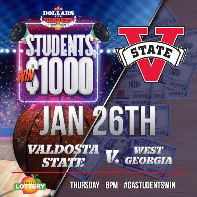 VStateWins's tweet photo. It's almost time to make one of YOU $1,000 richer !!!! Be there!! https://t.co/9LH4kE9wgJ