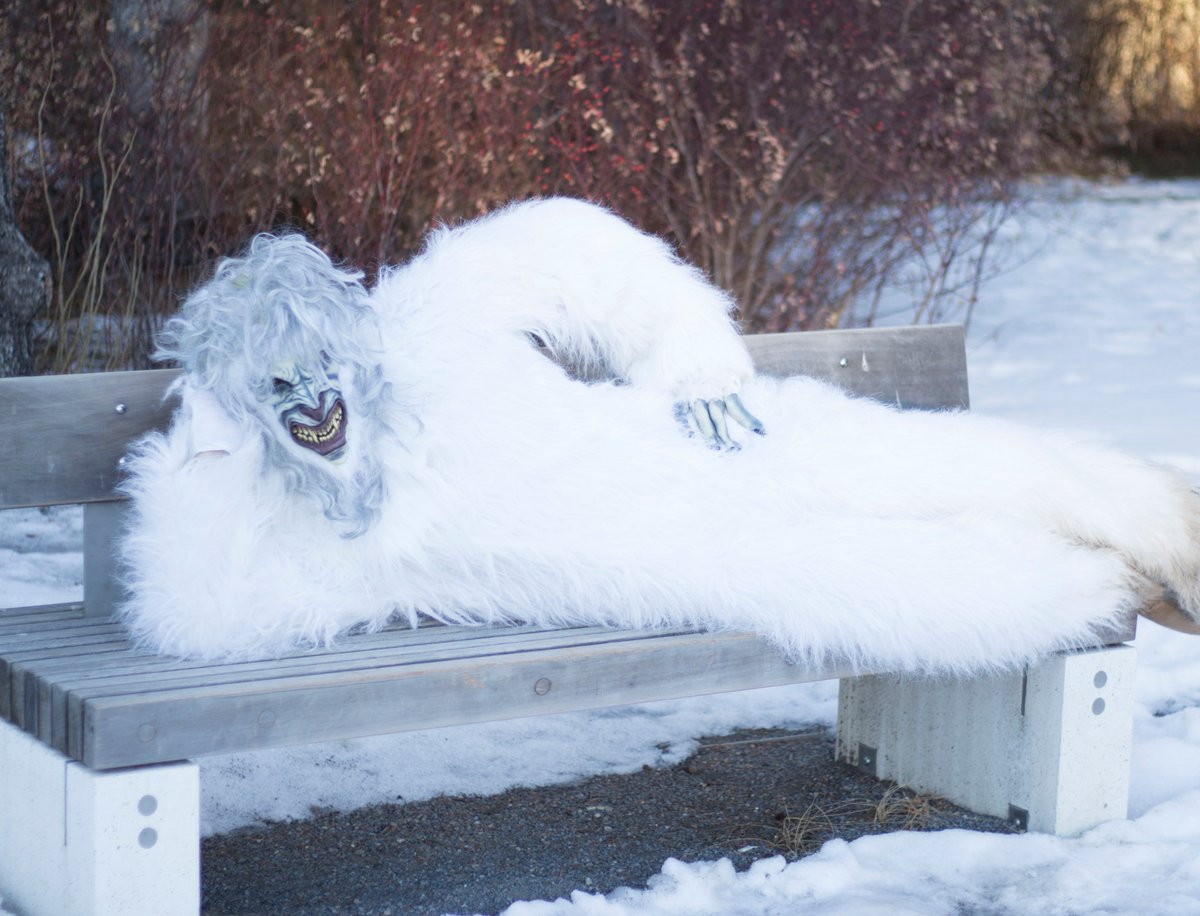 FrostbiteUofC's tweet photo. Unfortunately the yeti has come down with a bad case of food poisoning so there will be no final yeti release today! Apologies! https://t.co/TaFlu53jaH