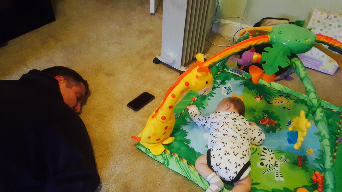 TriandDad's tweet photo. Tummy time ain't easy.
#dadlife #DaddyDaughter #alwaystired #parenting #trianddad https://t.co/mNROxcPvY3