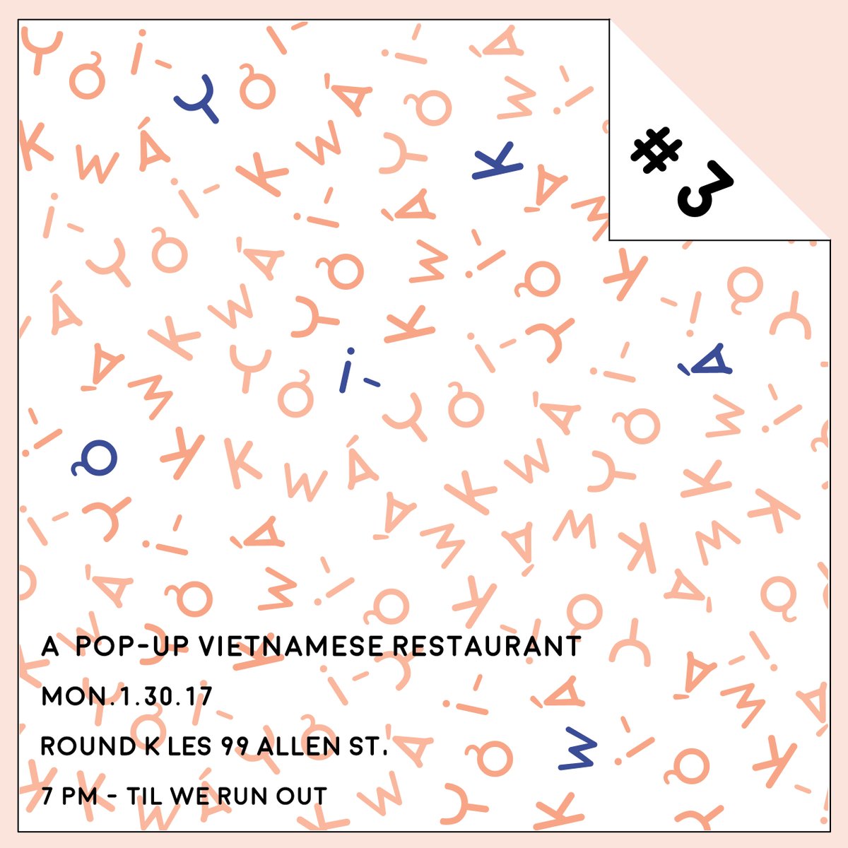 yoikwa's tweet photo. FACT: Mon 1/30 a VIETNAMESE POP-UP is happening in nyc. PHO DIP $10/sandwich $5/beer - ca$h only! $1/sandwich sold will be donated to #ACLU. https://t.co/3aAlNBd7xm
