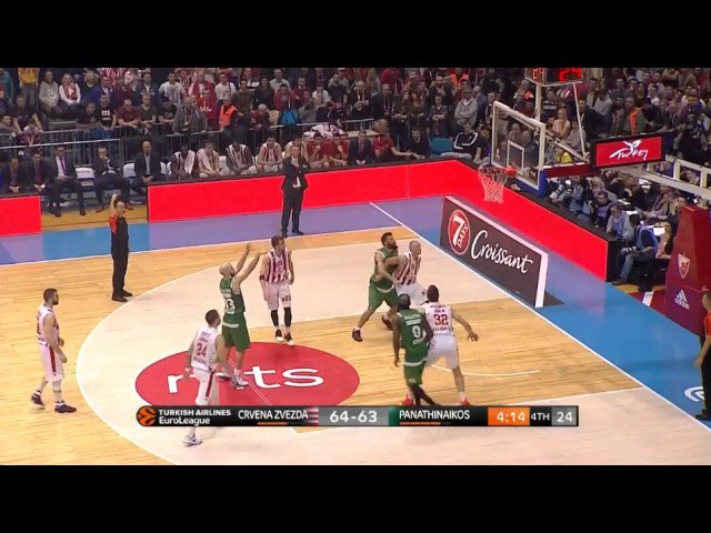 Crvena Zvezda - Panathinaikos 26.01.2017