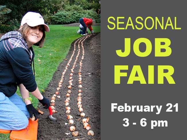 Looking for a seasonal job? Stop by our Seasonal Job Fair on 2/21! More info: millcreekmetroparks.org/event/seasonal…