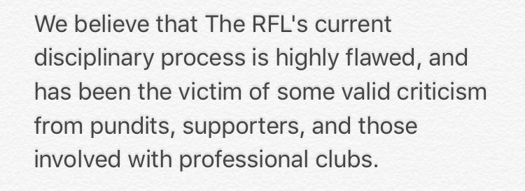 UKRLTrust's tweet photo. Here are our initial proposals to The RFL on rugby league's disciplinary process. https://t.co/Vug4DKcmId