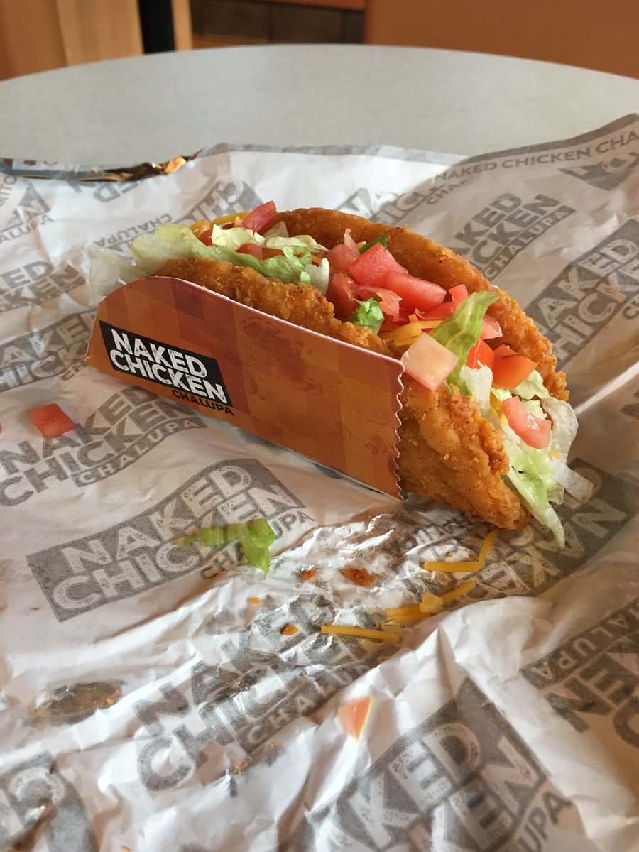 ENSwanger's tweet photo. I can't believe I just did this. Fried chicken taco. Well maybe I can... #tacobell #Curiositykilledthecat #needsauce https://t.co/QucdUQeb3v